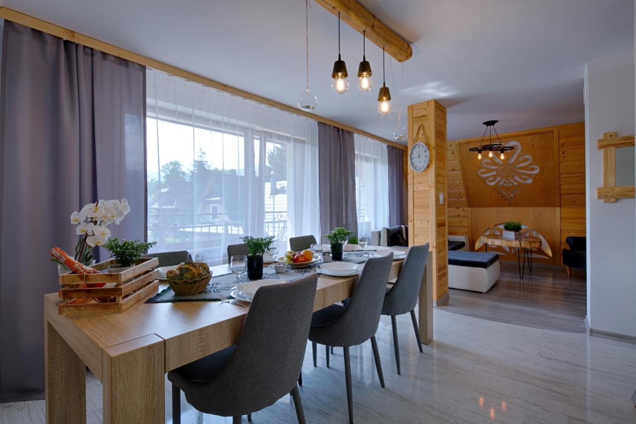 Apartament Góralska Ostoja prywatne wejście widok na Tatry Zakopane Exterior foto